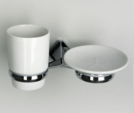 Wasserkraft Aller K-1126C Держатель стакана и мыльницы