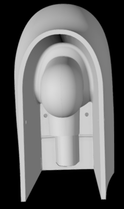 Creavit Mare MA361-11CB00E-0000 унитаз напольный (чаша)