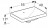 Geberit Variform 500.736.01.2 Раковина 55x40