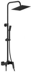 RUSH Thira TR3635-50Black Душевая стойка для ванны