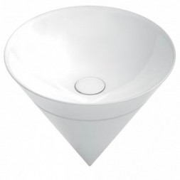 Kerama Marazzi Cono 44 раковина подвесная, белая глянцевая