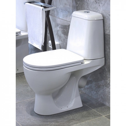 Унитаз-компакт Sanita Luxe Max с сиденьем soft close