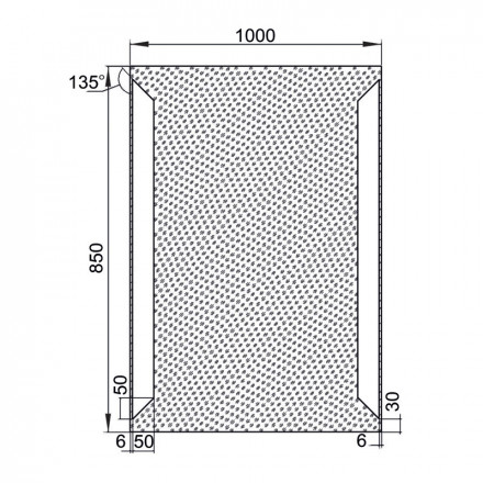 Aquanet Сорренто 10085 LED зеркало