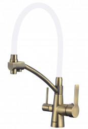 Savol S-L1805C-02 смеситель для мойки бронзовый под фильтр