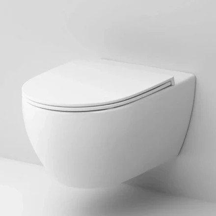 Am.pm Awe C111700SC Унитаз подвесной FlashClean безободковый с сиденьем микролифт