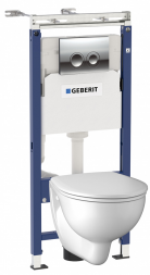 GEBERIT New ECO 458.122.NE.1 Инсталляция с унитазом