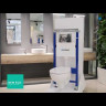GEBERIT New ECO 458.122.NE.1 Инсталляция с унитазом