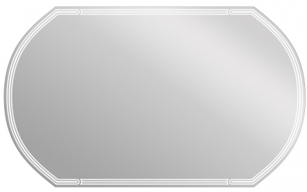 Cersanit LED 090 DESIGN PRO 100 LU-LED090*100-d-Os зеркало