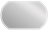 Cersanit LED 090 DESIGN PRO 100 LU-LED090*100-d-Os зеркало