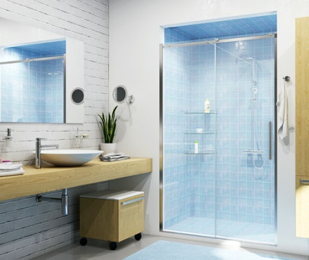WasserKRAFT Dinkel 58R05 Душевая дверь 1200