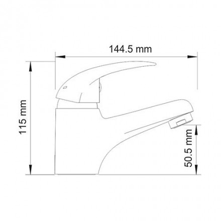 Wasserkraft Isen 2603 Смеситель для умывальника