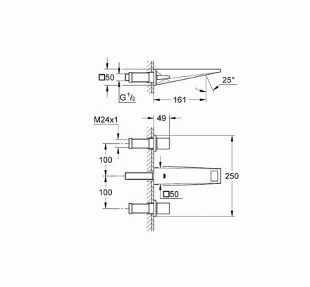 Grohe Allure Brilliant 20346000 смеситель для раковины