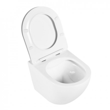 BelBagno Uno BB3105CHR/SC Унитаз подвесной безободковый