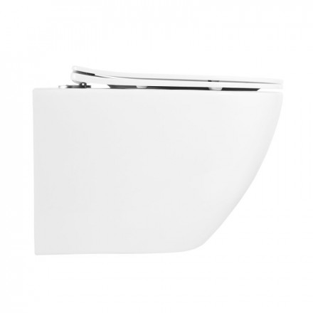 BelBagno Uno BB3105CHR/SC Унитаз подвесной безободковый