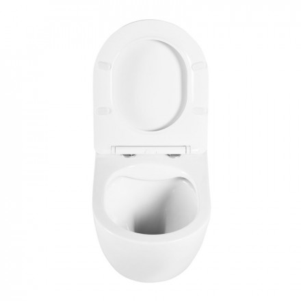 BelBagno Uno BB3105CHR/SC Унитаз подвесной безободковый
