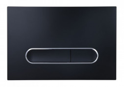 Esbano OVL-17MB Клавиша смыва матовый черный