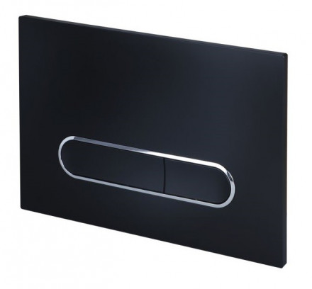 Esbano OVL-17MB Клавиша смыва матовый черный