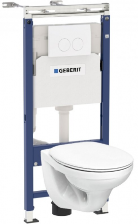 GEBERIT Idol 458.122.2U.1 Инсталляция с унитазом