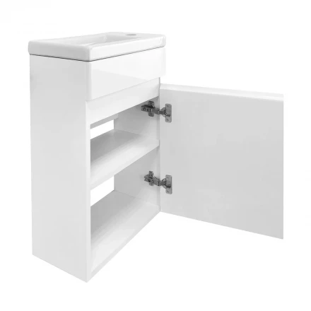 Azario Эстима 40 Тумба подвесная с раковиной Миранда (CS00094578)