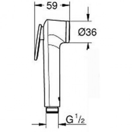 Grohe Tempesta-F 28020L01 гигиенический душ