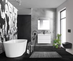 BelBagno AURORA-600-2C-SO-RNN тумба с раковиной подвесная