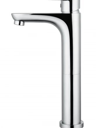 Wonzon &amp; Woghand Alfa WW-A40232-CR Смеситель для раковины высокий черный матовый