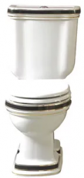 Creavit Klasik KL310-11CB00E-KR00 унитаз напольный декор Krokodil (чаша)