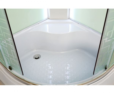 Deto ЕМ4590 LED Душевая Кабина 90x90 с гидромассажем