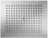 Bossini Dream Rectangular H38391 CR Верхний душ 57x47