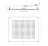 Bossini Dream Rectangular H38391 CR Верхний душ 57x47