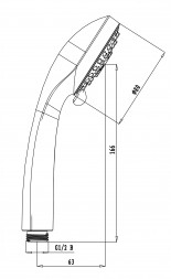 Lemark LM0223C Душевая лейка