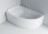 Ванна Astra-Form Анастасия Solid Surface левая