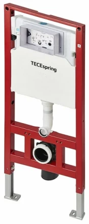 Tece S401103 инсталляция с белой клавишей для подвесного унитаза