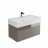 Kerama Marazzi Logica 90 тумба подвесная 2 ящика, песчаный
