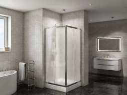 Belbagno DUE-A-2-90-P-Cr душевой угол