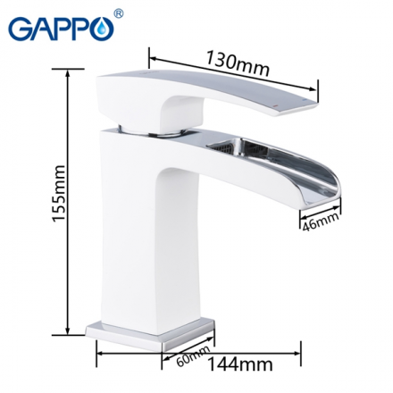 Gappo G1007-30 Смеситель для раковины