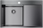 Omoikiri Akisame 78-GM-L мойка 780x510 вороненая сталь