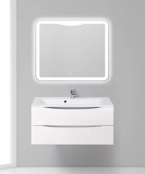 BelBagno MARINO-CER-600-2C-SO-RG-P тумба с раковиной подвесная