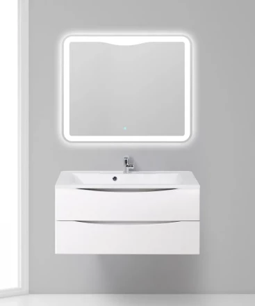 BelBagno MARINO-CER-600-2C-SO-RG-P тумба с раковиной подвесная