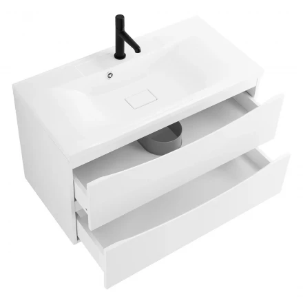 BelBagno MARINO-CER-600-2C-SO-RG-P тумба с раковиной подвесная