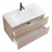 BelBagno MARINO-H60-900-2C-SO-RW-P тумба с раковиной подвесная