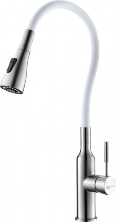 Lemark EXPERT LM5082S-White смеситель для кухни