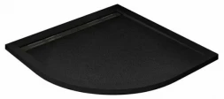 CEZARES TRAY-AS-R-90-30-NERO поддон из искусственного мрамора