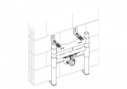 Belbagno BB024-BD инсталляция для биде