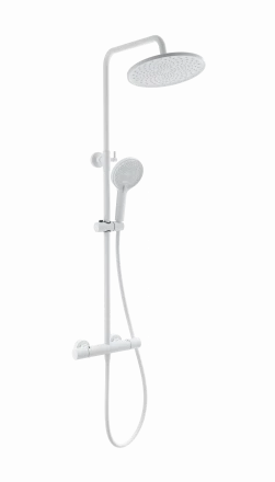 Wonzon &amp; Woghand Inn WW-B3013-T1-MW Душевая система с термостатом белый матовый