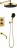 Boheme Cell 427-G/135-3-G/625-G Комплект для ванны