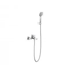 AQUATEK ЛИРА AQ1449CR смеситель для ванны с душевым набором