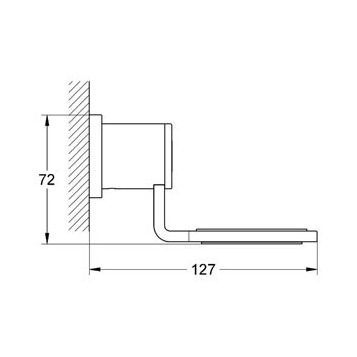 Grohe Allure 40278000 Держатель мыльницы / стакана