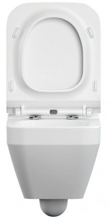 Cersanit 63115 CREA SQUARE Clean On Унитаз подвесной с крышкой сиденьем