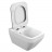 Cersanit 63115 CREA SQUARE Clean On Унитаз подвесной с крышкой сиденьем